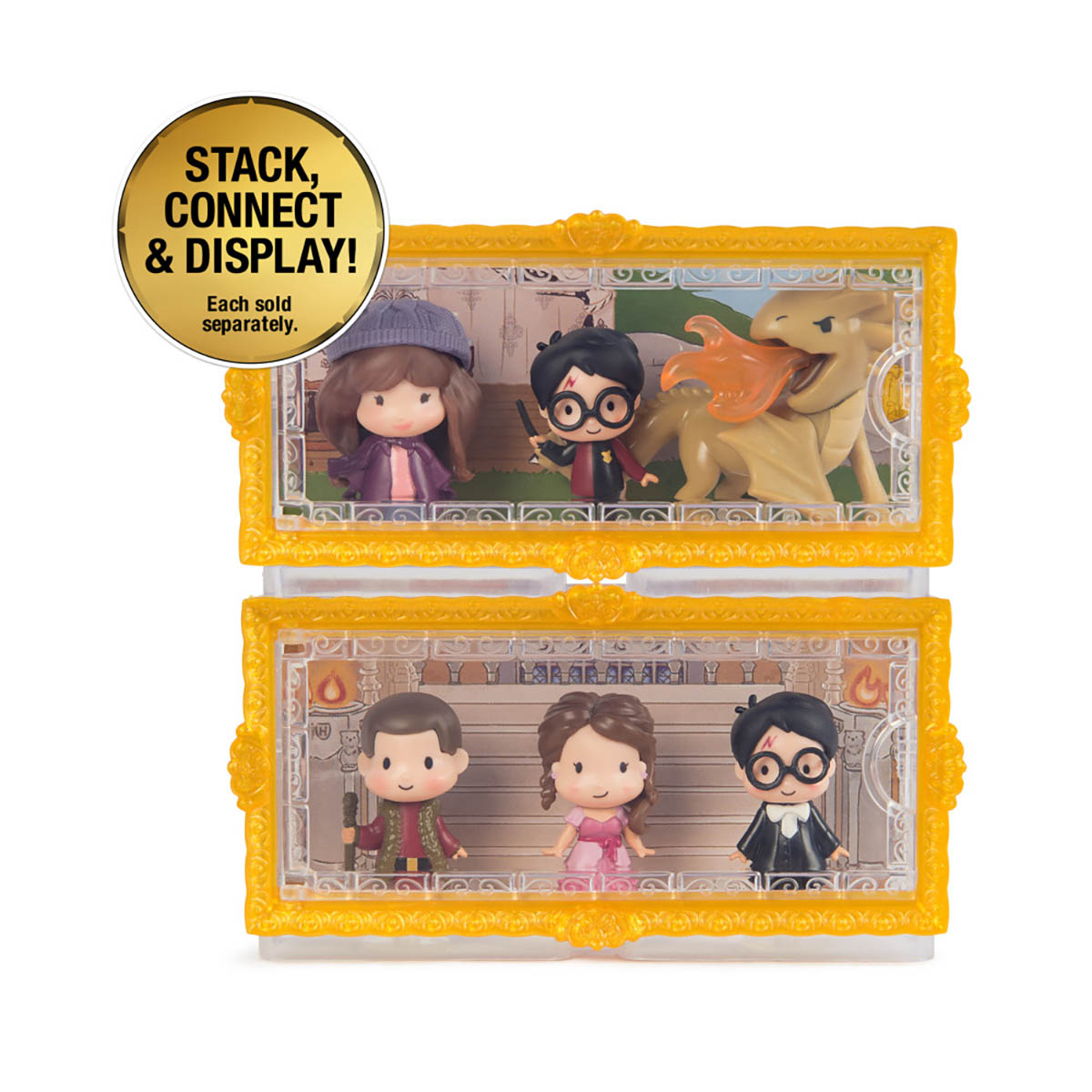 Set Figuras Coleccionables WIZARDING WORLD Micro Magical Moments Yule Ball
