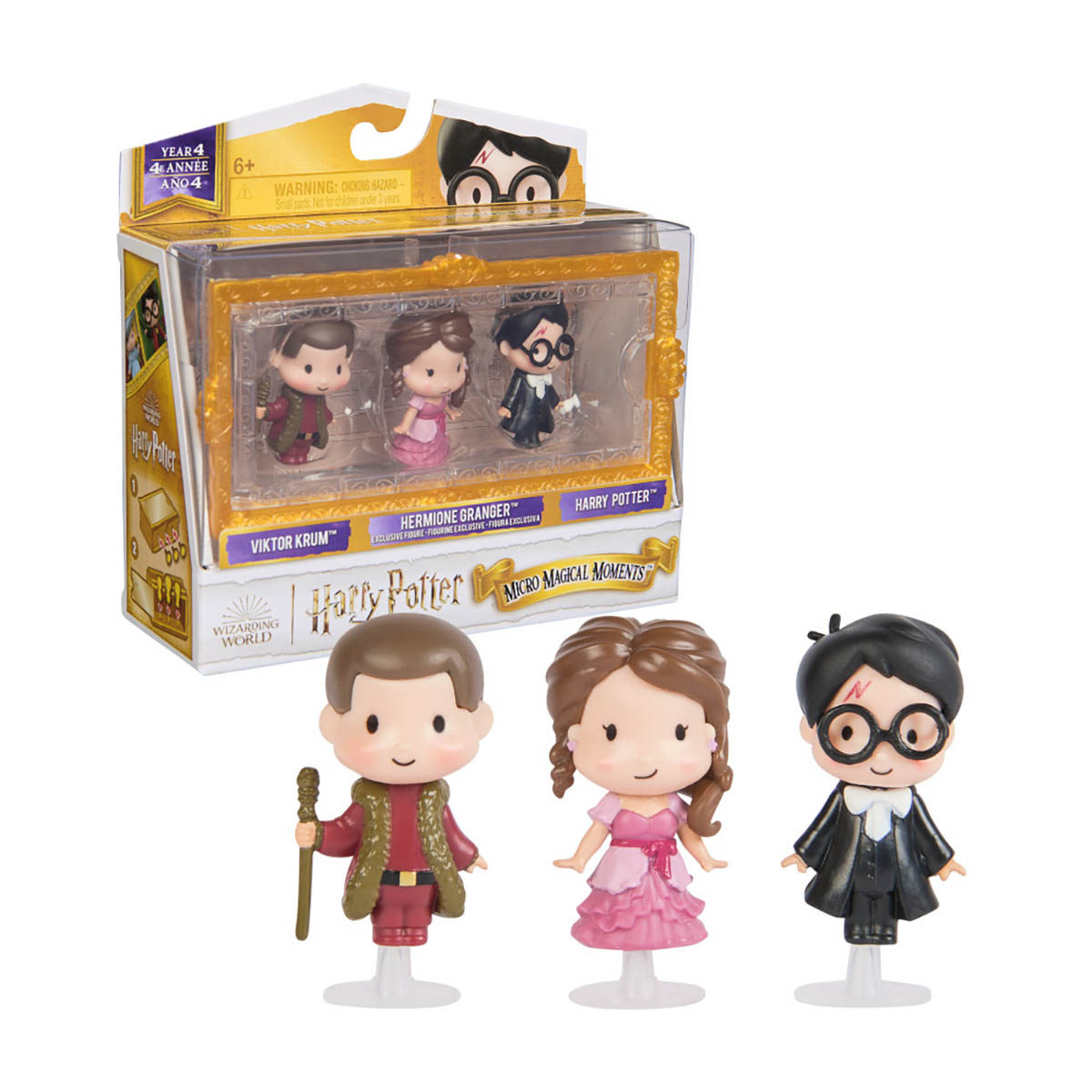 Set Figuras Coleccionables WIZARDING WORLD Micro Magical Moments Yule Ball