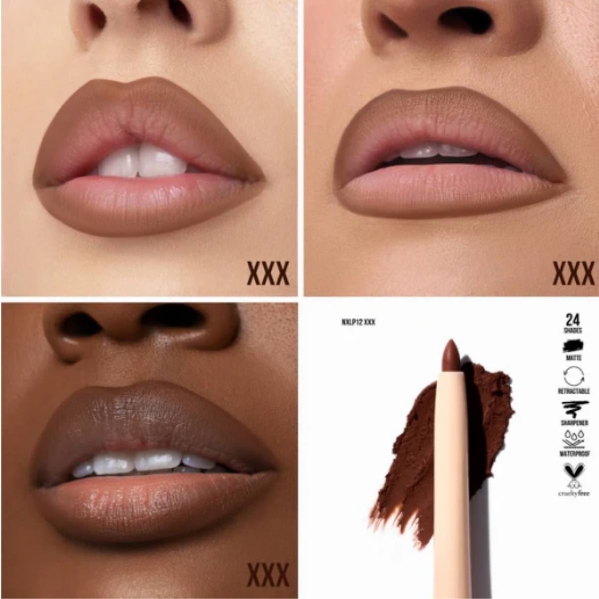 Lápiz Delineador de Labios Nude X XXX Beauty Creations