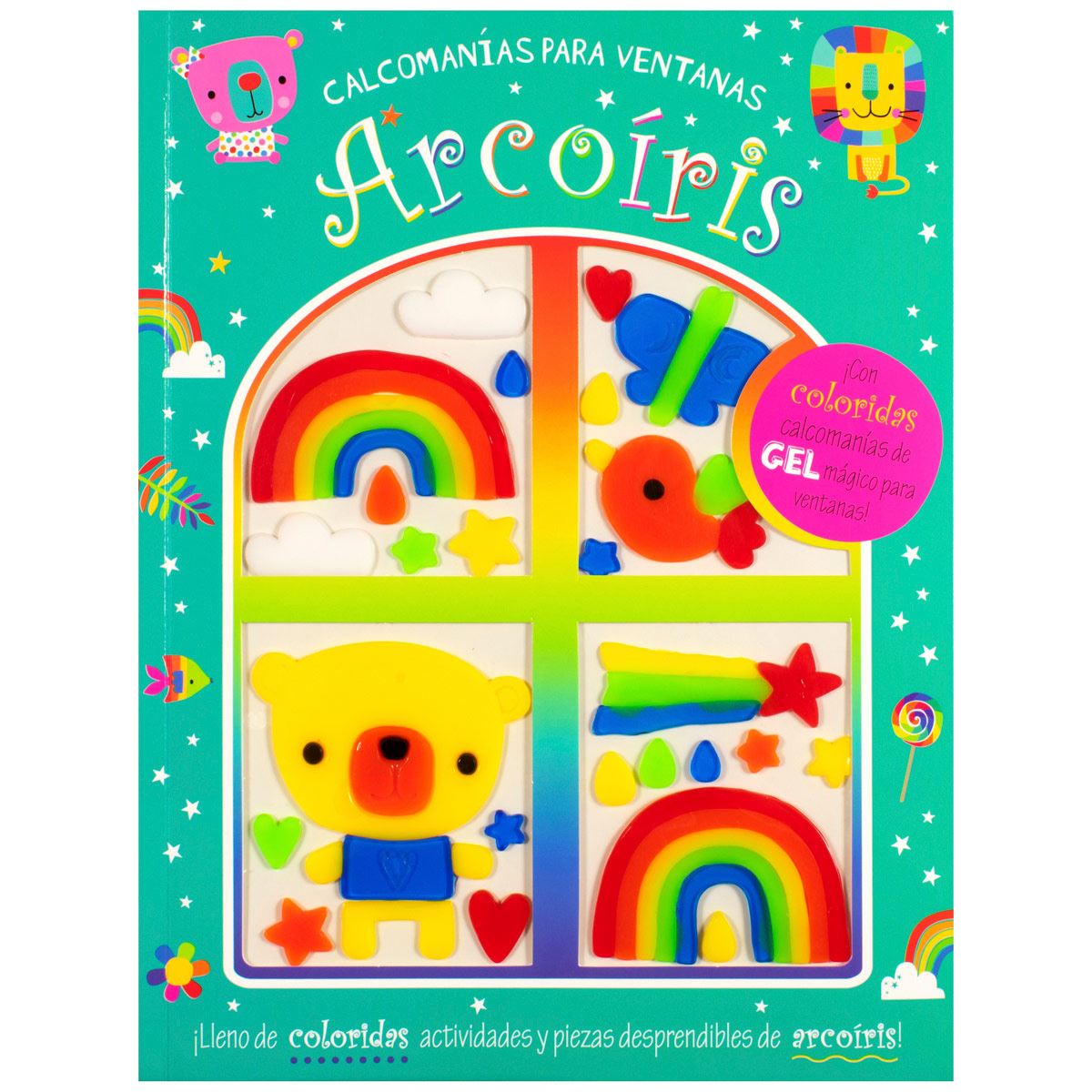 Calcomanías para ventanas arcoíris