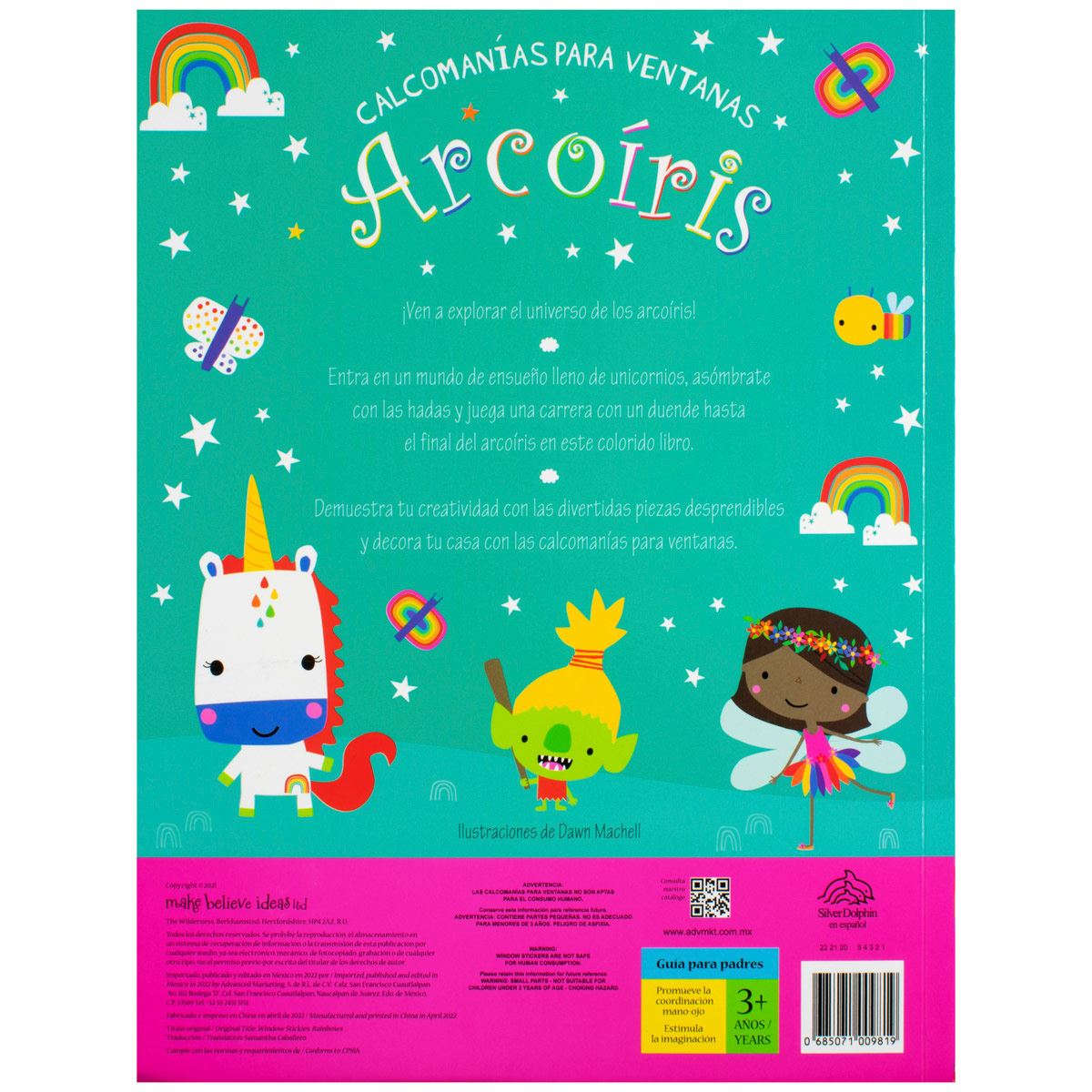 Calcomanías para ventanas arcoíris