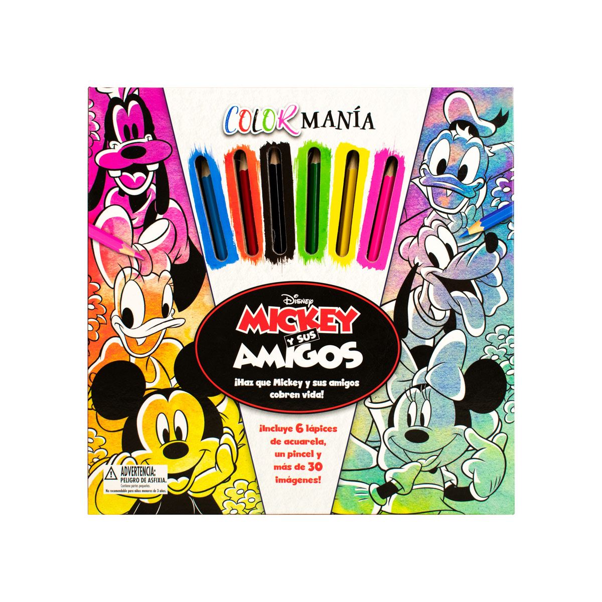 Color manía: mickey y sus amigos