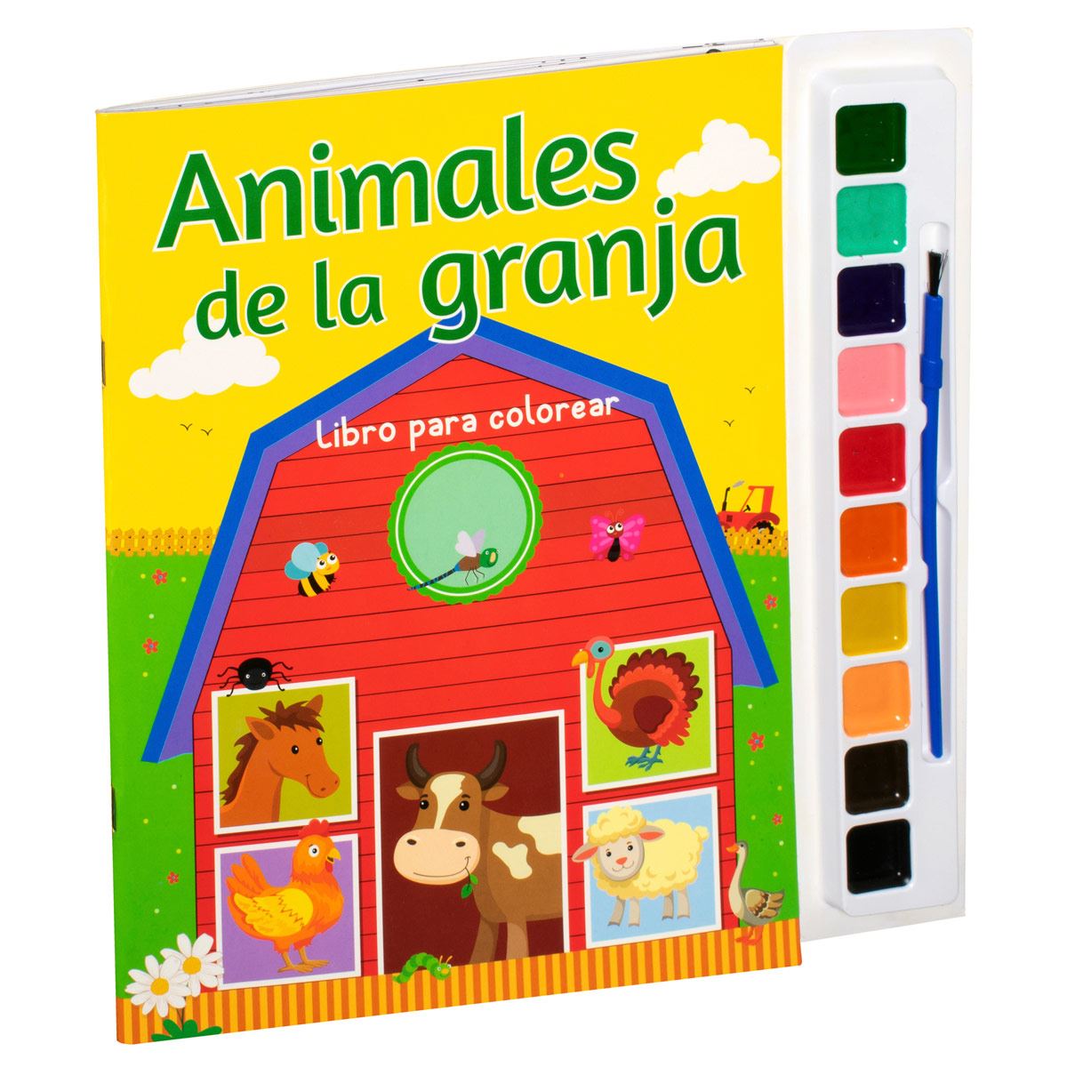 Libro Para Colorear Animales de la Granja
