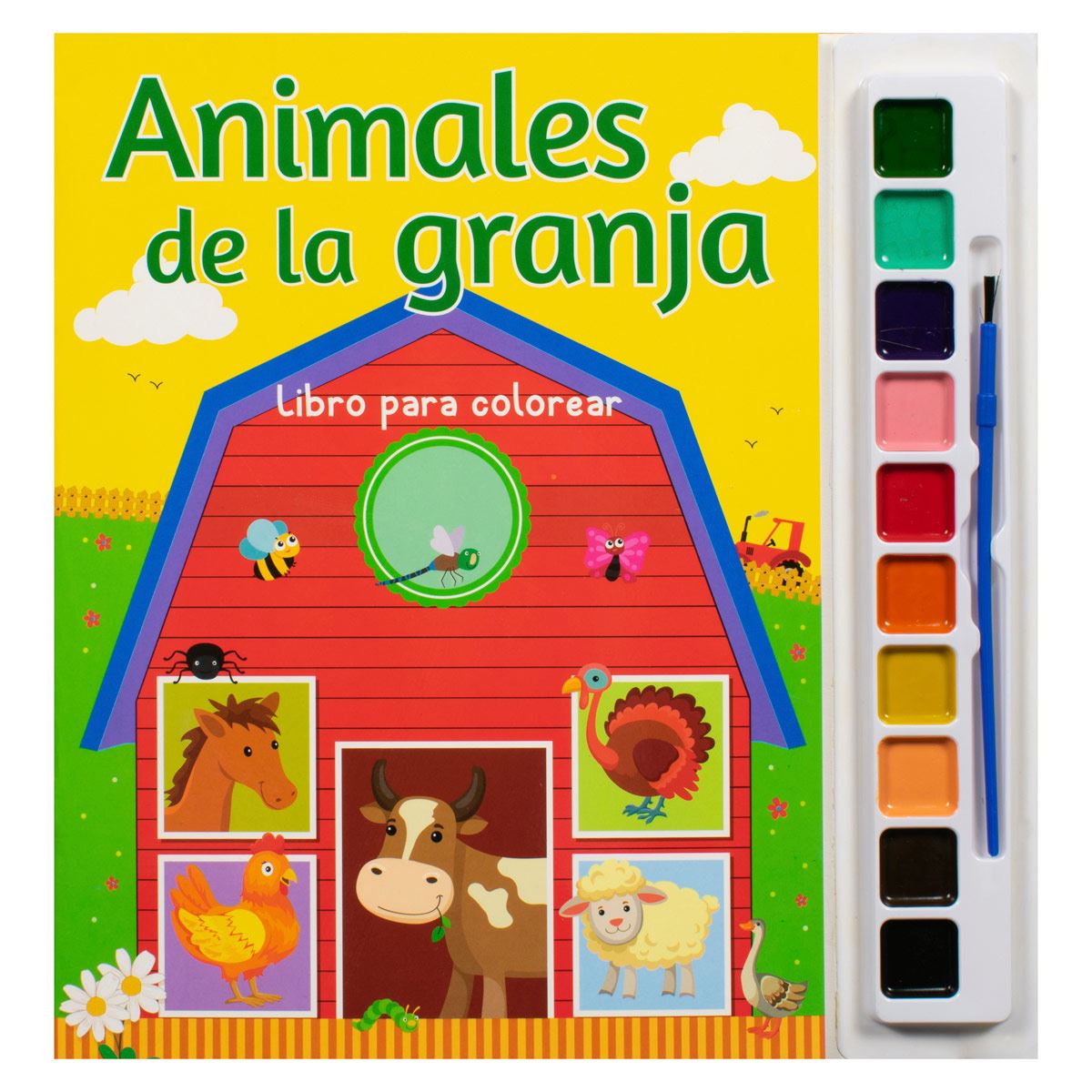 Libro Para Colorear Animales de la Granja