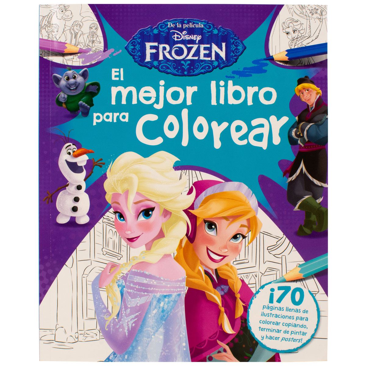 Mejor libro para colorear frozen