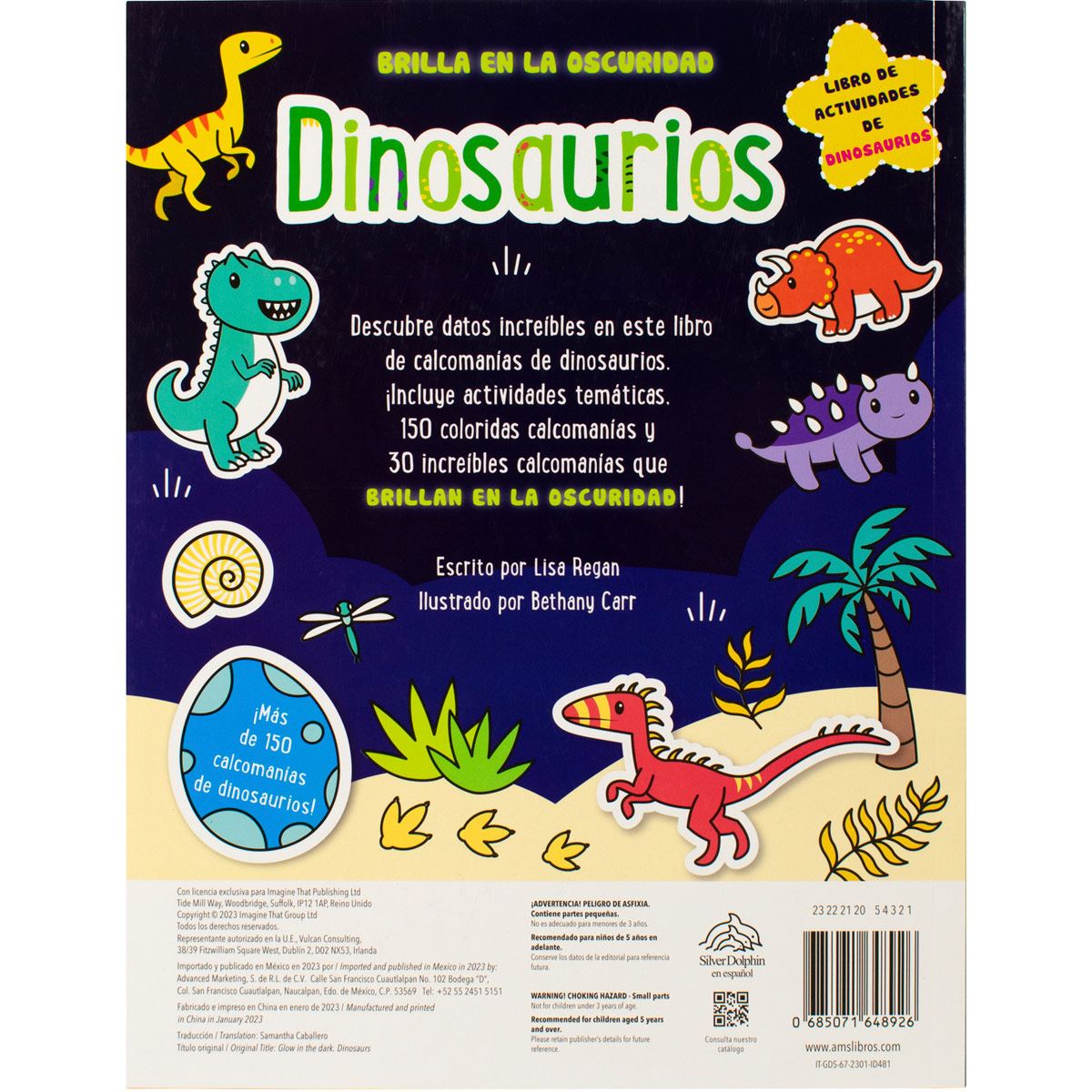 Brilla En La Oscuridad Dinosaurios