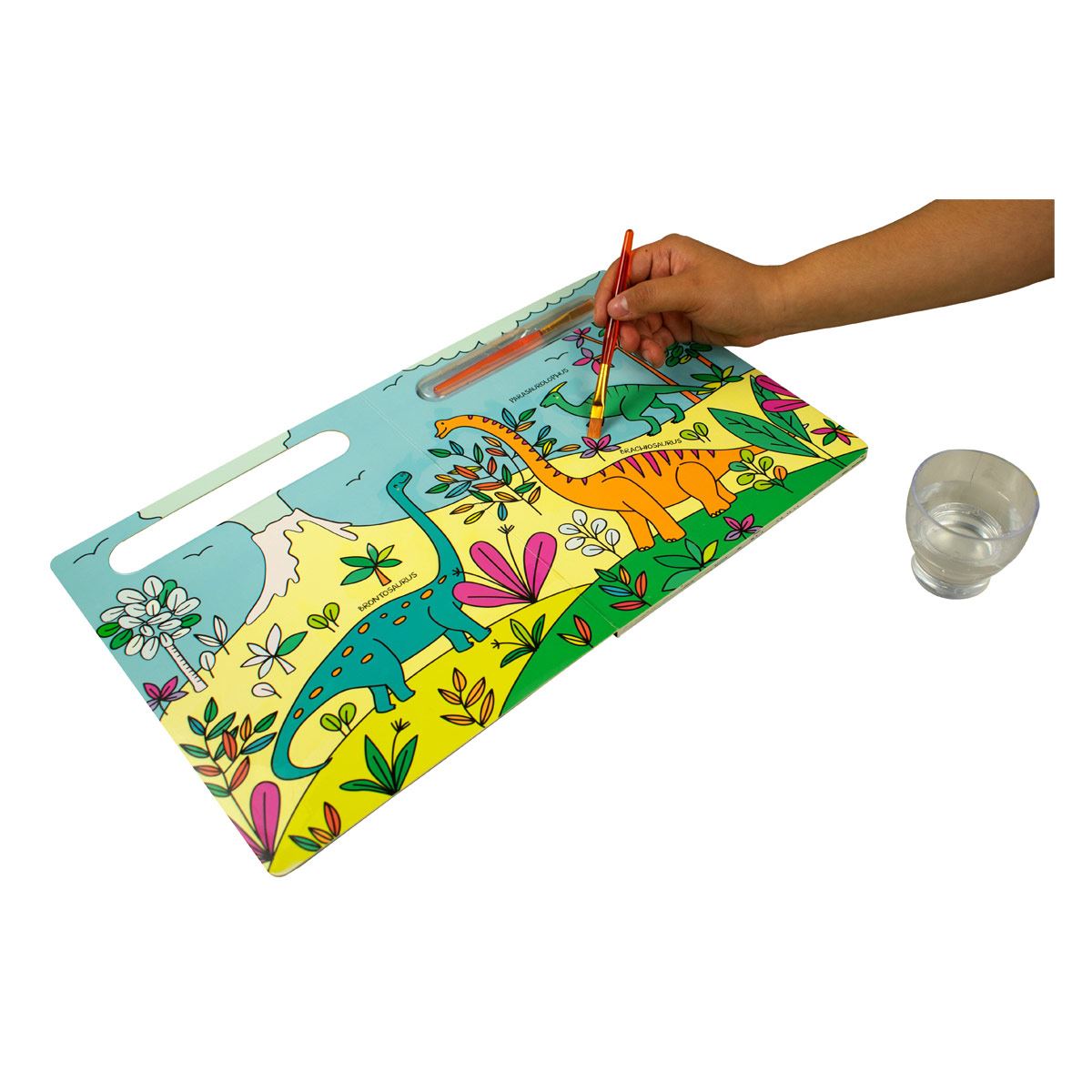 Magia de los Colores con agua, los Dinosaurios