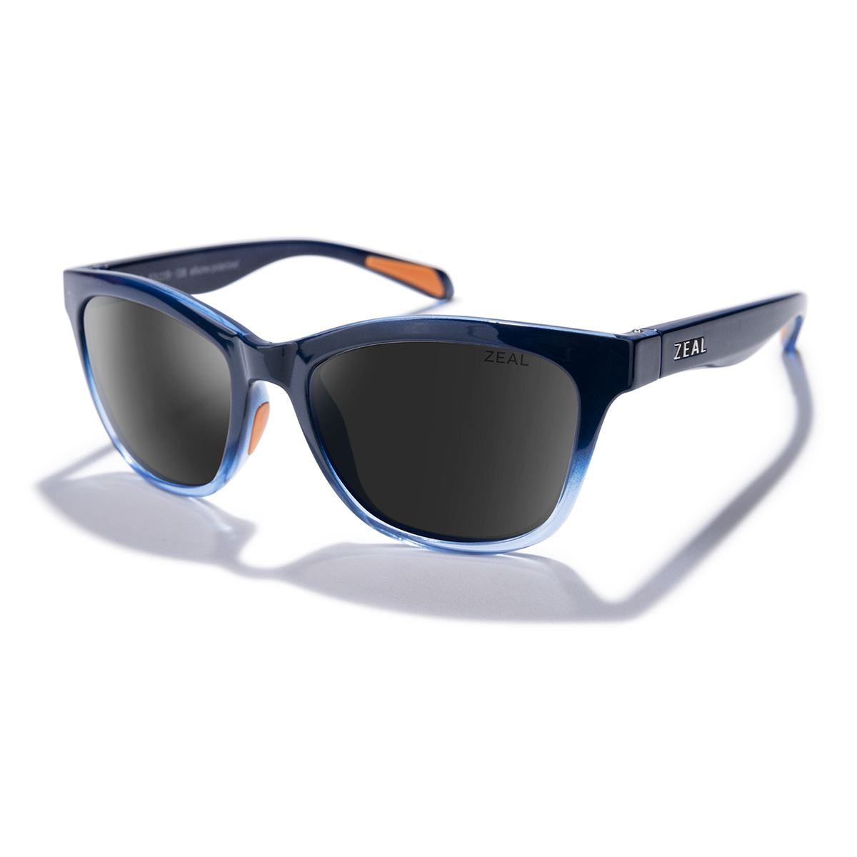 Lente solar Zeal modelo 12179 Duskwing color gris granito