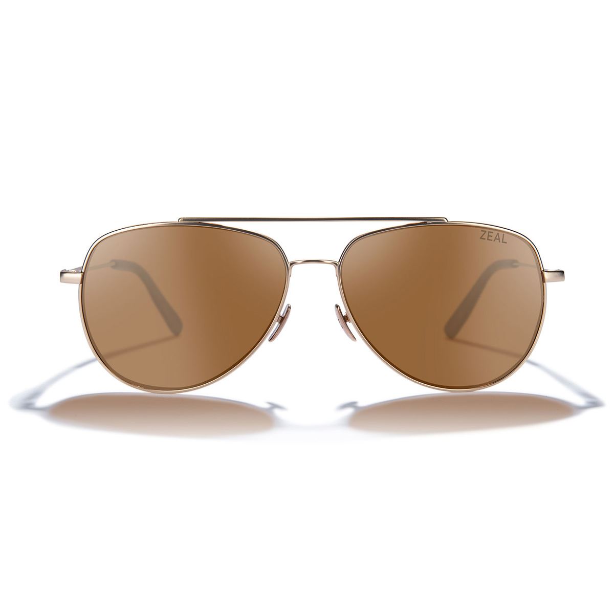 Lente Zeal Polarizado color Dorado Unisex Hawker 12721