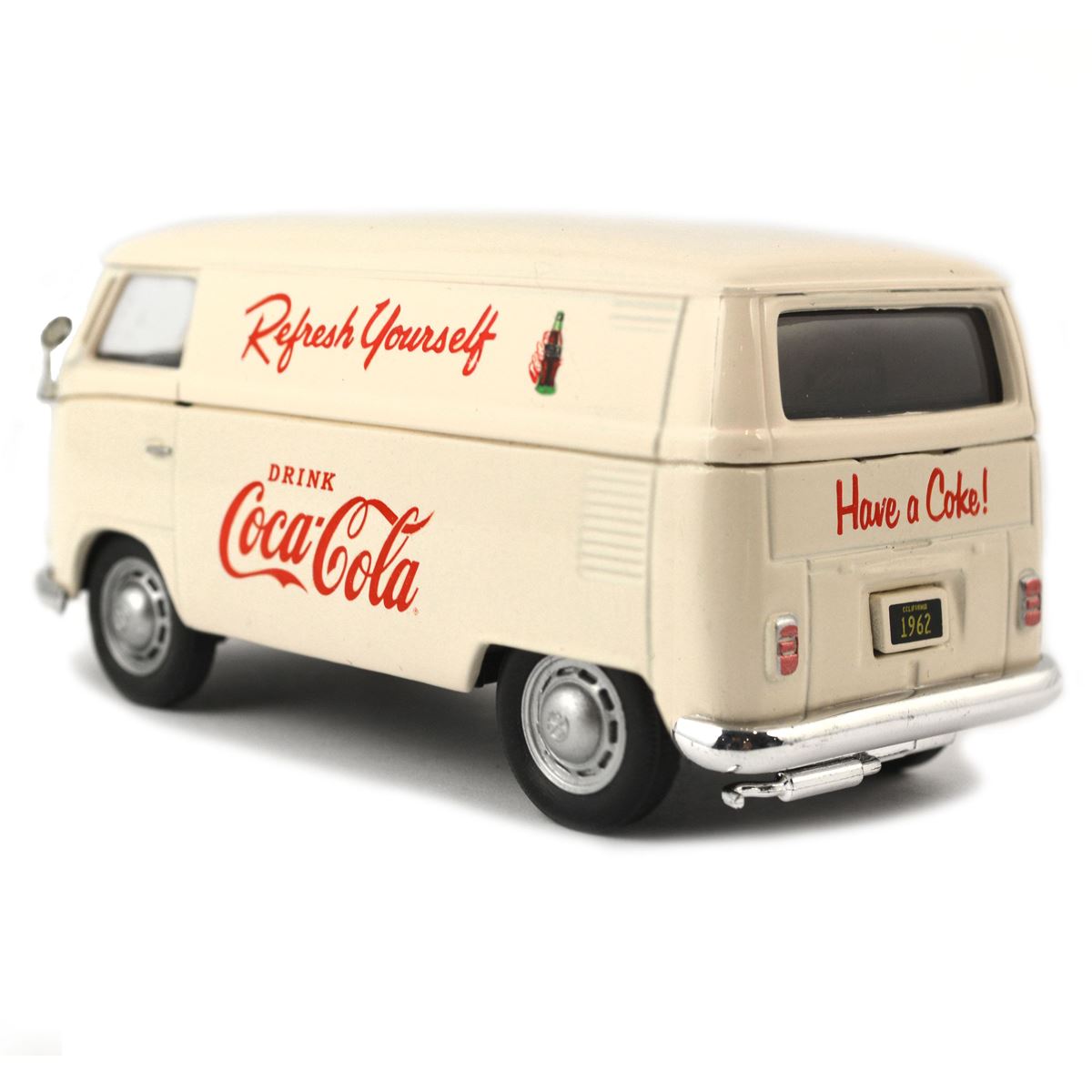 1962 VW Cargo Van Cream &#39;Refresh Yourself&#39;