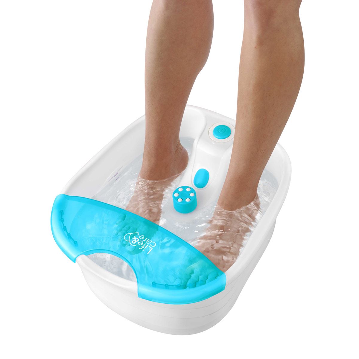 Spa para pies con masaje de burbujas