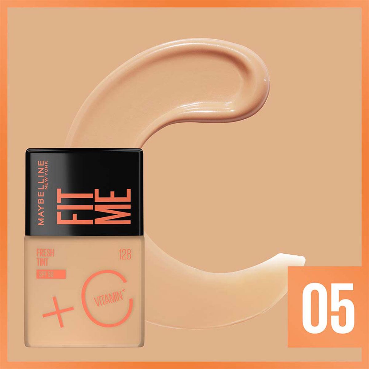 Tinta de Maquillaje Fit Me Fresh Tint SPF50 05 As