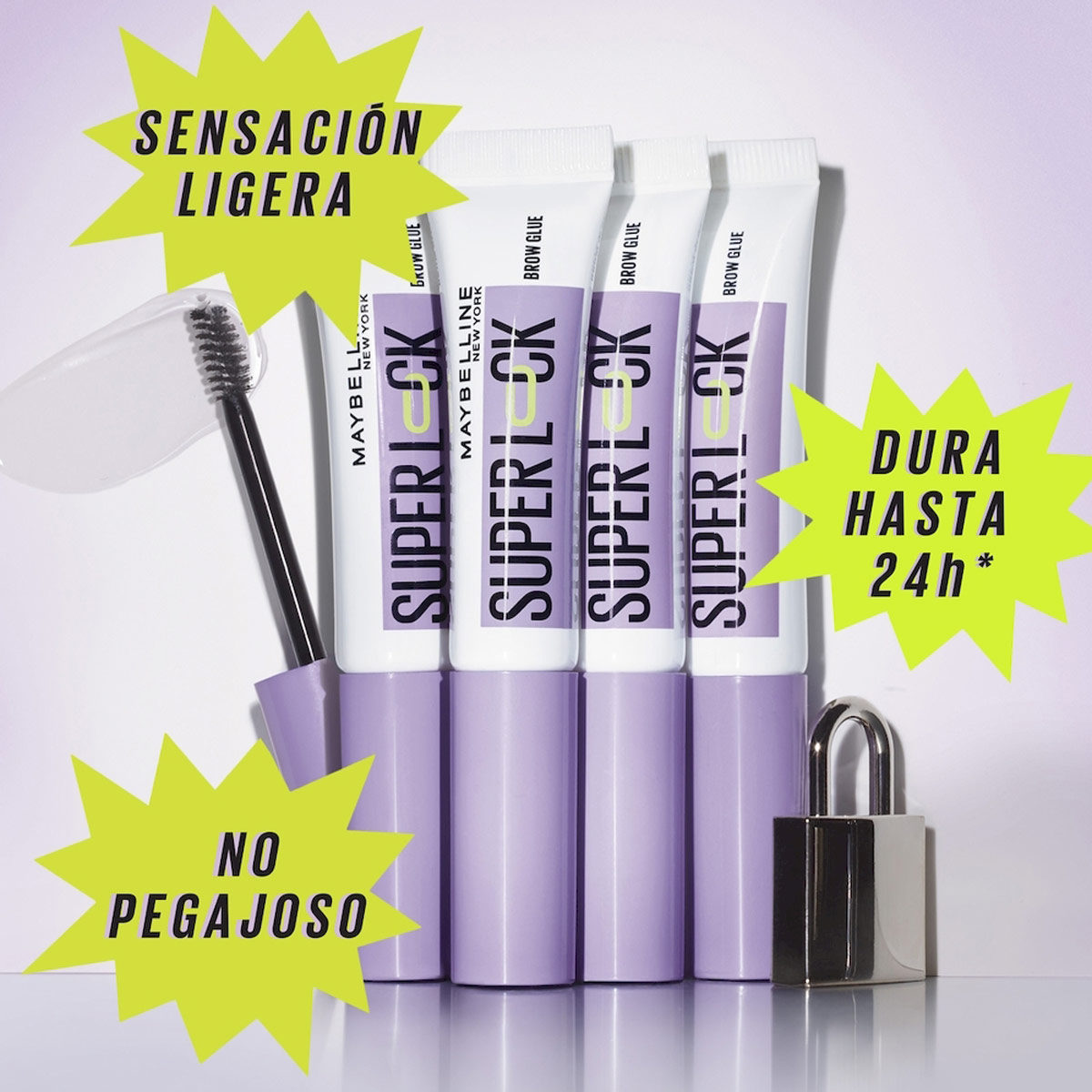 Maybelline Gel para Cejas Super Lock Clear Gel
