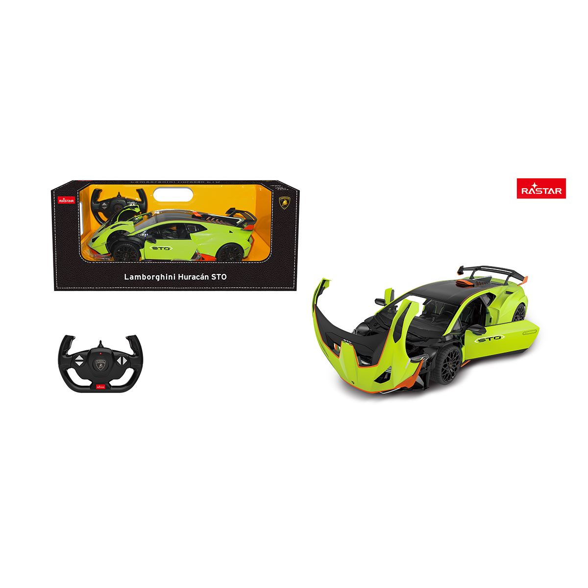 Vehículo Radio Control 1:14 Lamborghini Huracán STO