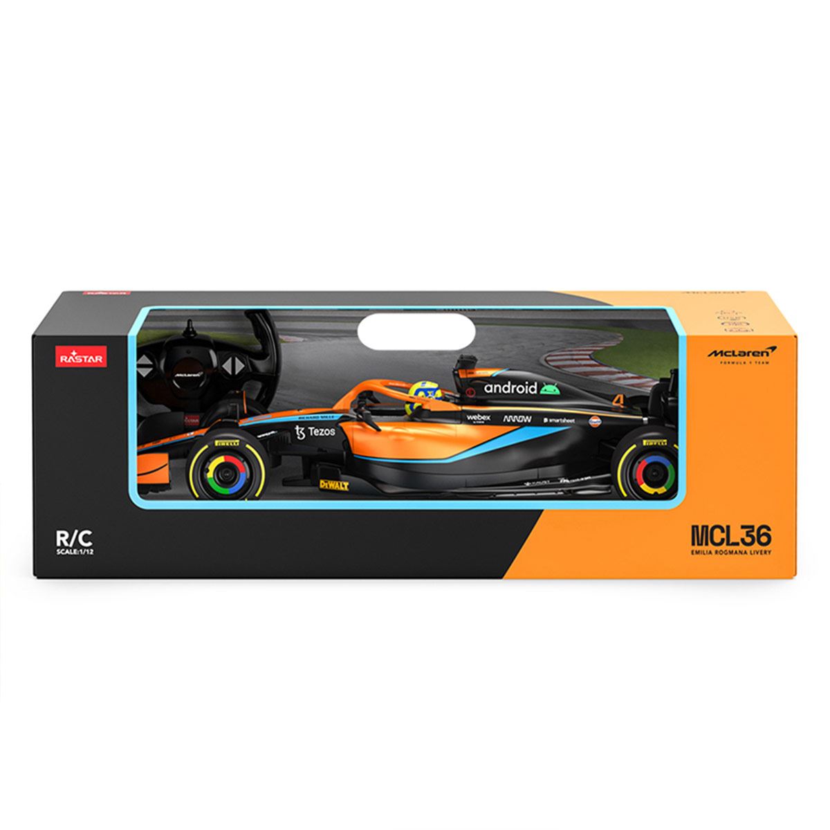 Vehículo Radio Control 1:12 McLaren F1 MCL36