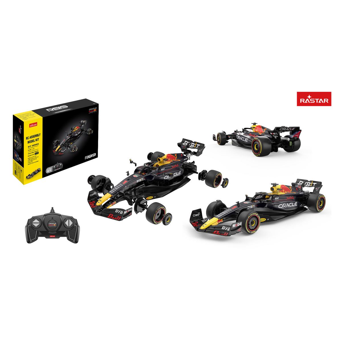 Vehículo Control Remoto 112 Oracle Red Bull Racing RB19 1:16 para Armar