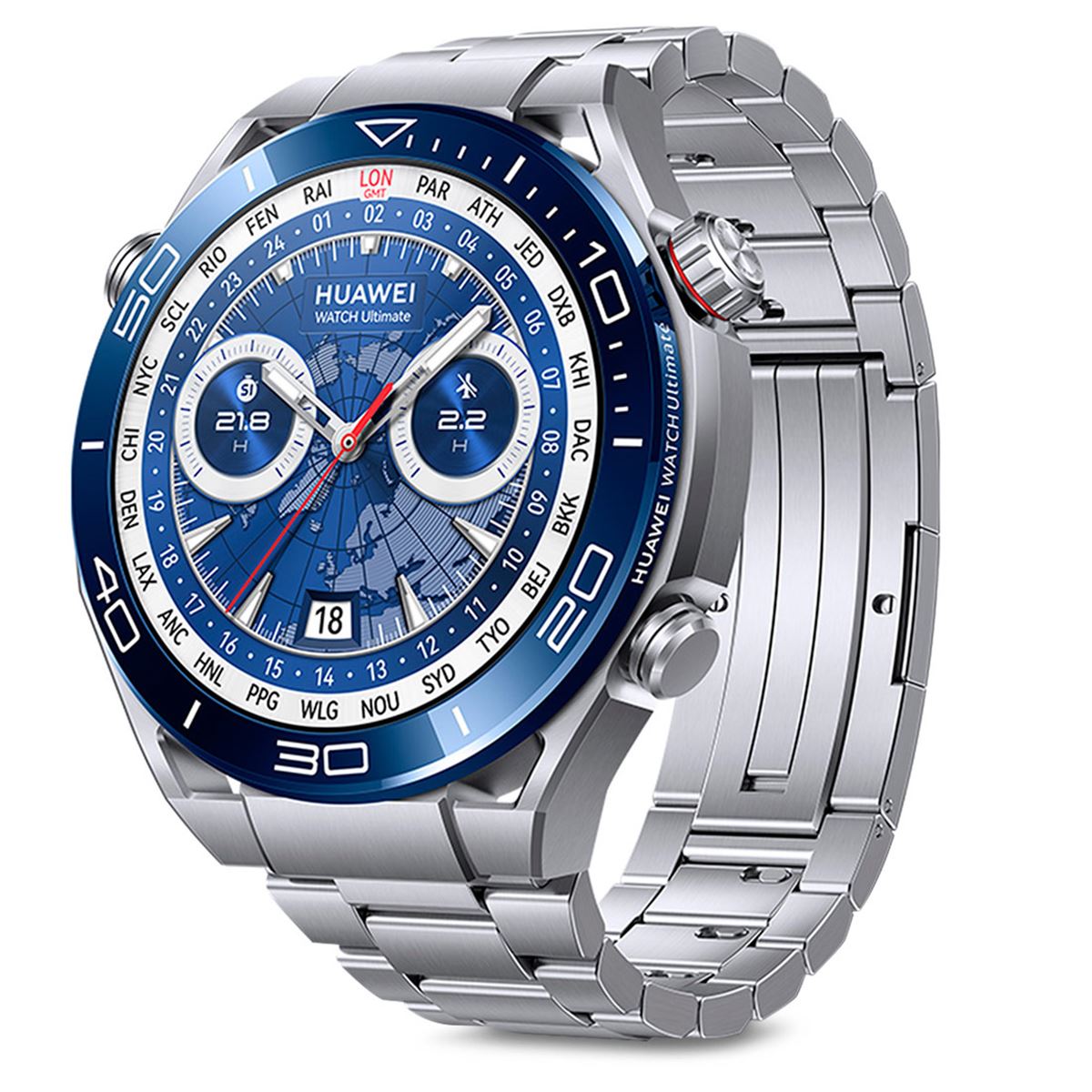 Smartwatch Huawei Watch Ultimate Plata