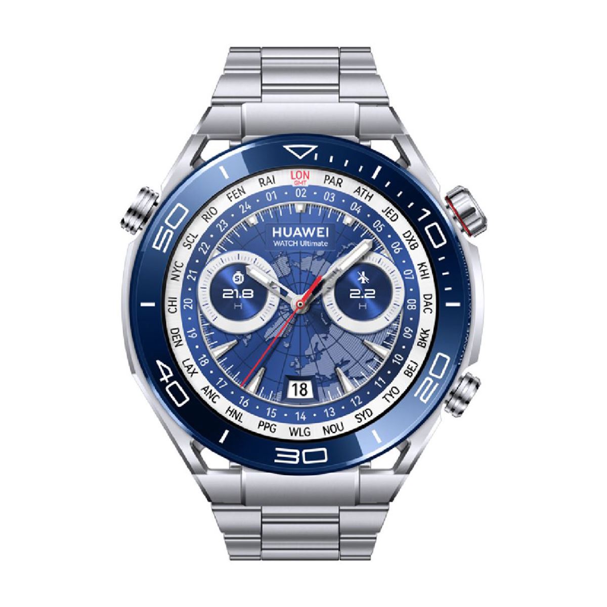 Smartwatch Huawei Watch Ultimate Plata