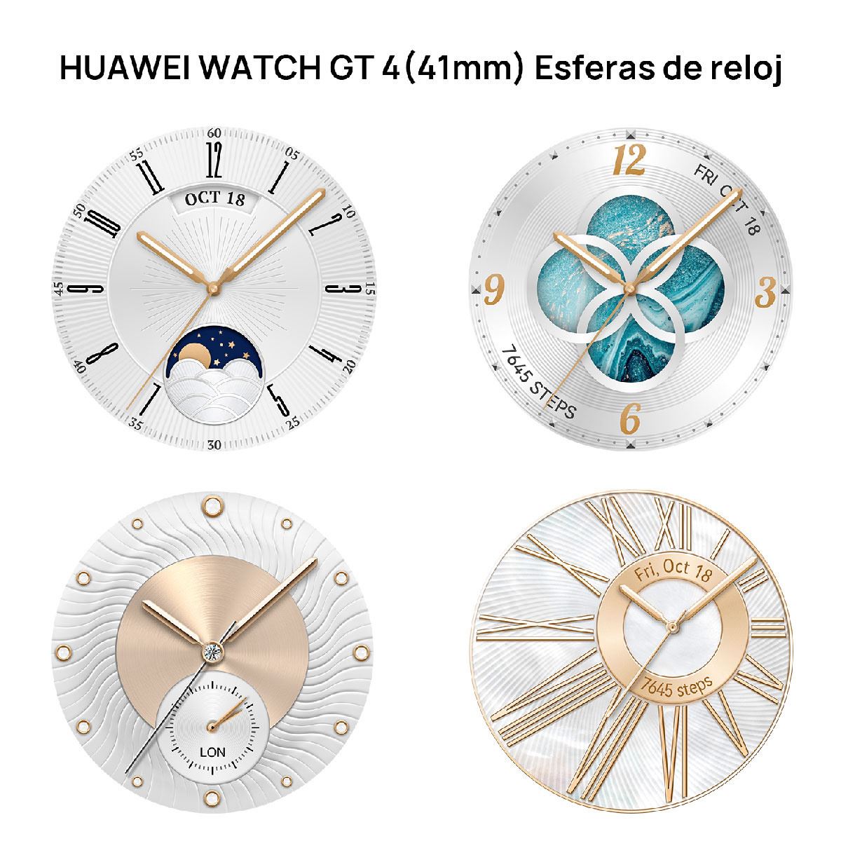 Huawei Watch GT 4 Blanco 41mm