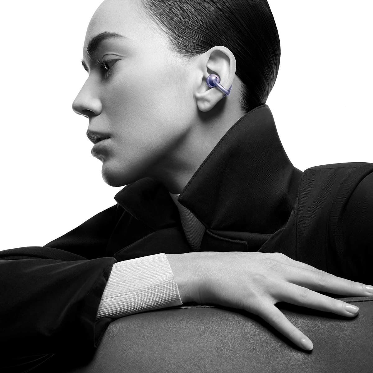 Audifonos Huawei FreeClip Morado