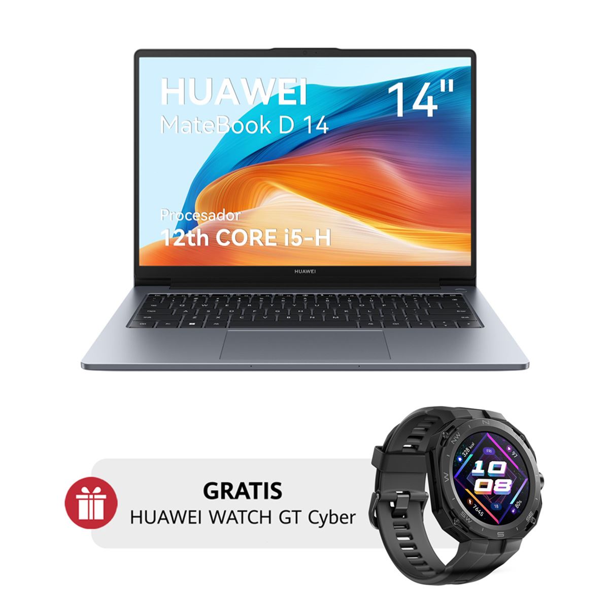 Laptop Huawei Matebook D14 Core i5 12th 16GB RAM + 512GB