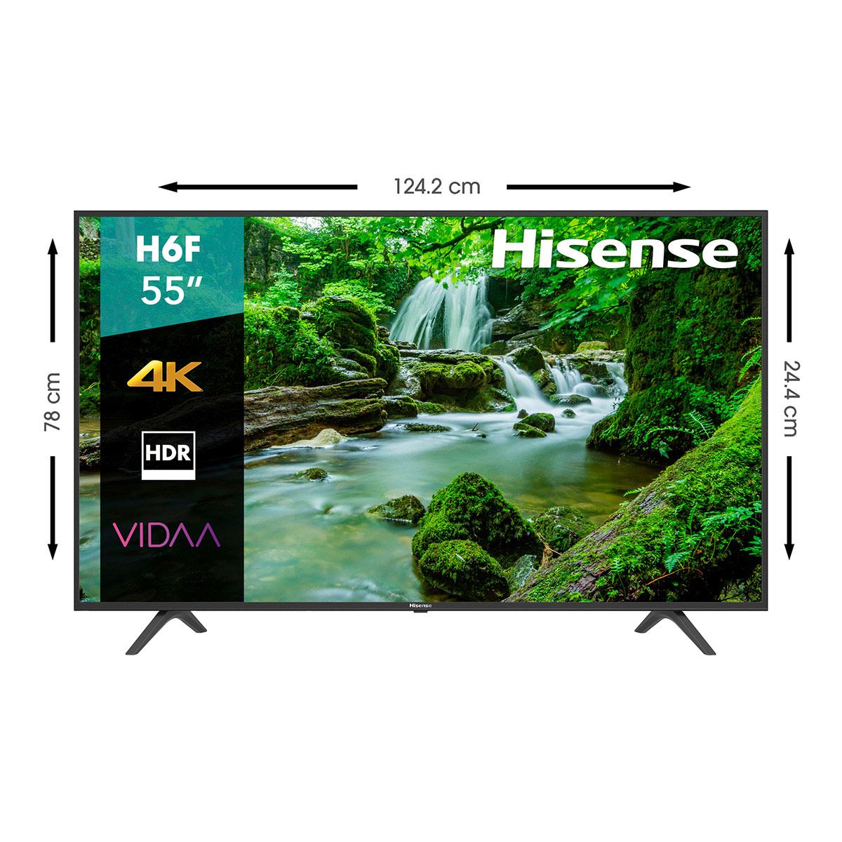Pantalla Uhd Hisense 55