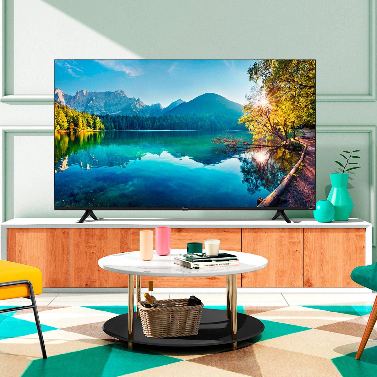 Pantalla R6 Hisense 55 Pulgadas Roku TV 4K UHD (55R6000GM 2020)