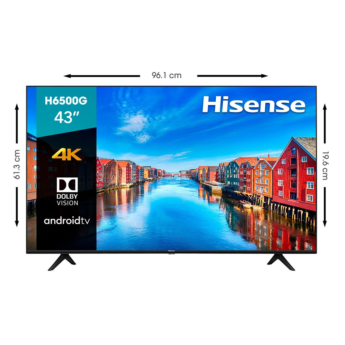 Pantalla Hisense 43 43H6500G Android