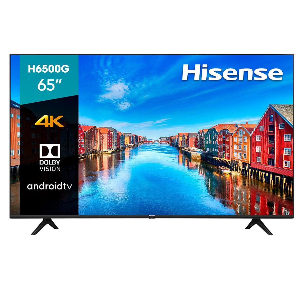 Pantalla Hisense H65 4K UHD Android TV 65 pulgadas (65H6500G 2020)