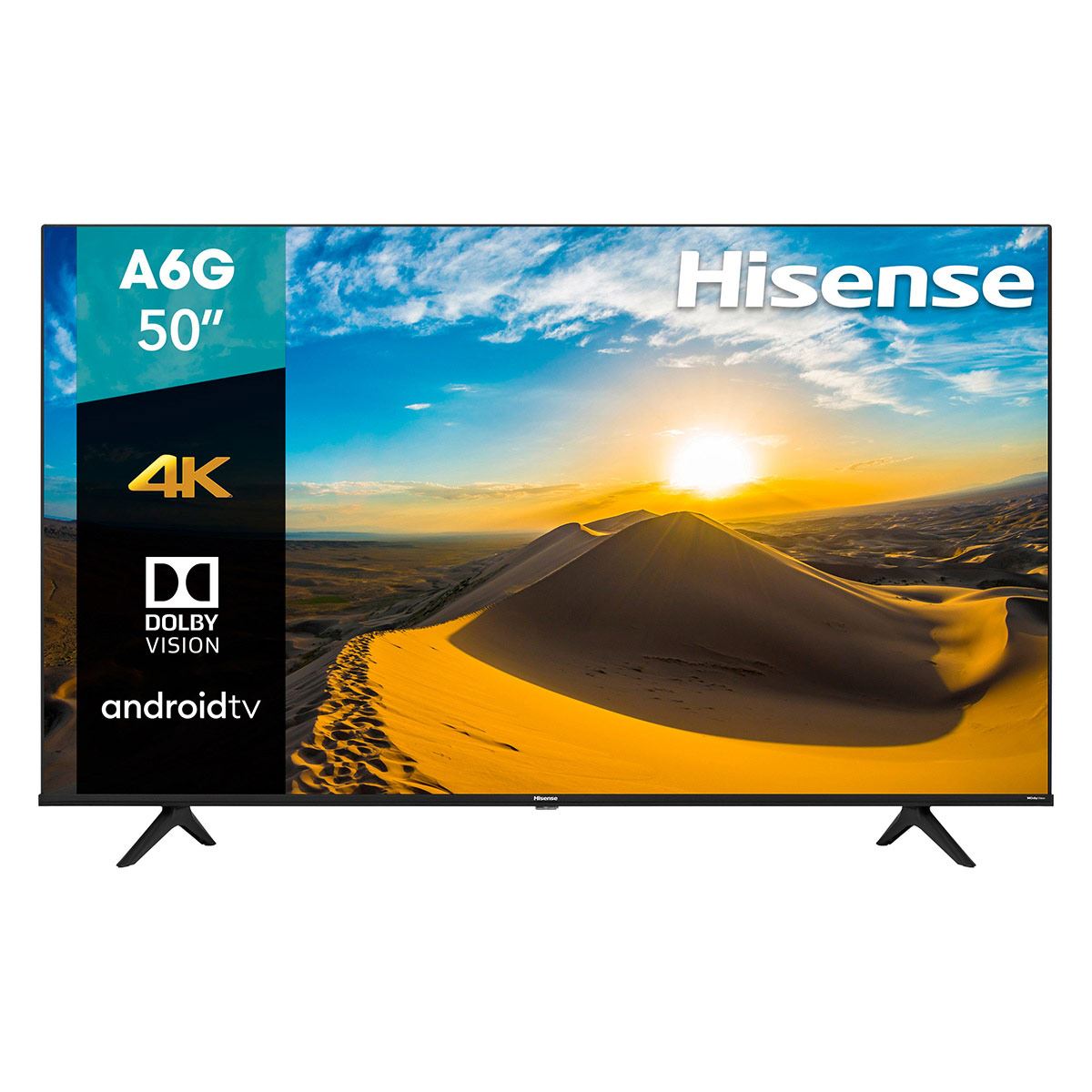 Pantalla A6G Hisense 50 Pulgadas 4K UHD 50A6G 2021