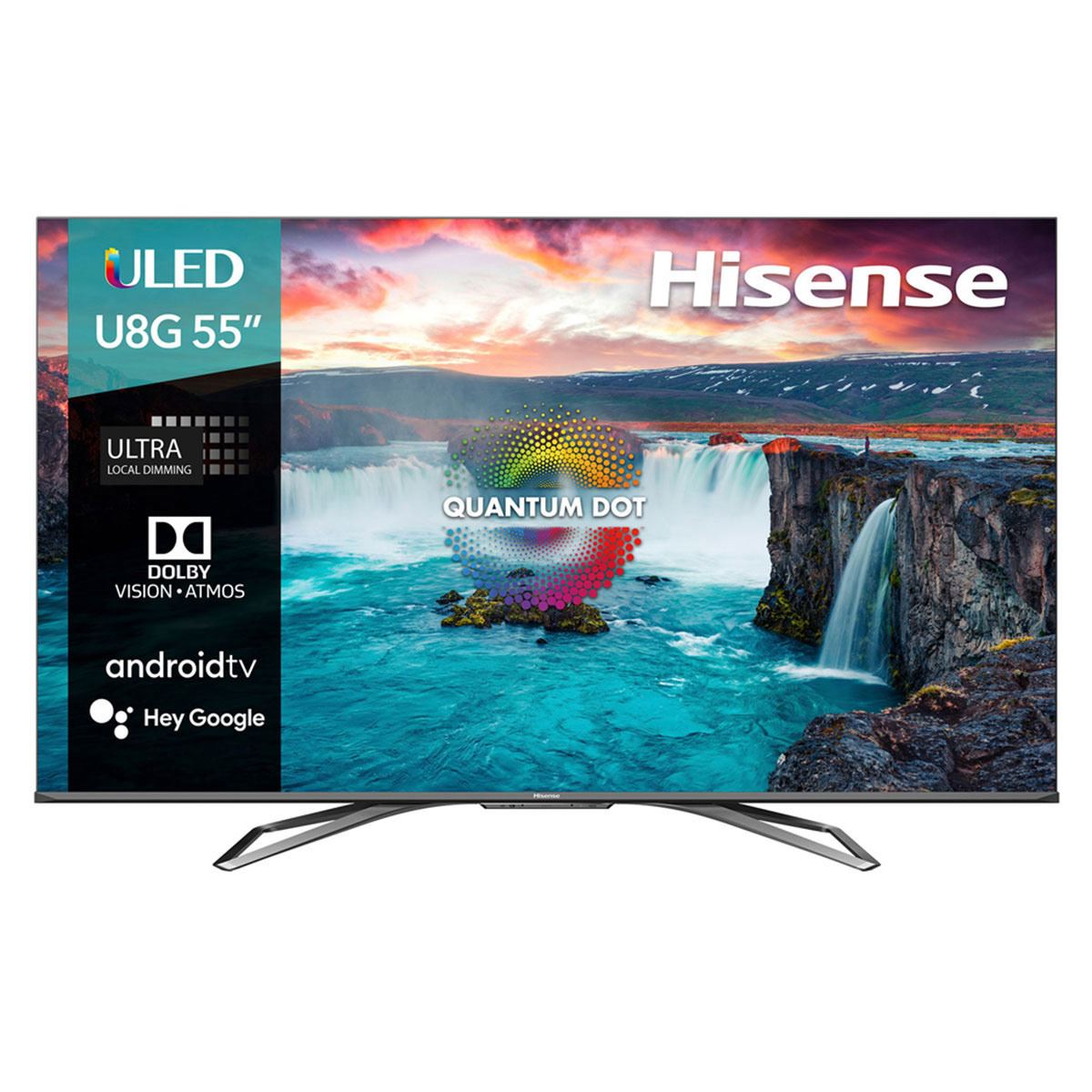 Pantalla Hisense ULED U8 Premium TV 55 pulgadas (55U8G 2021)