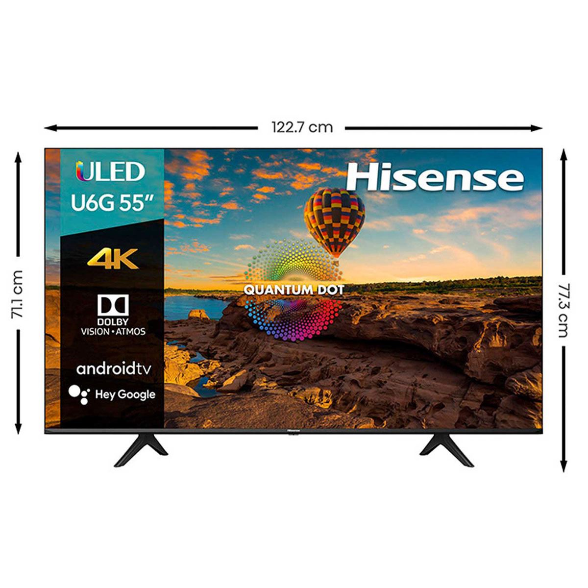 Pantalla Hisense 55