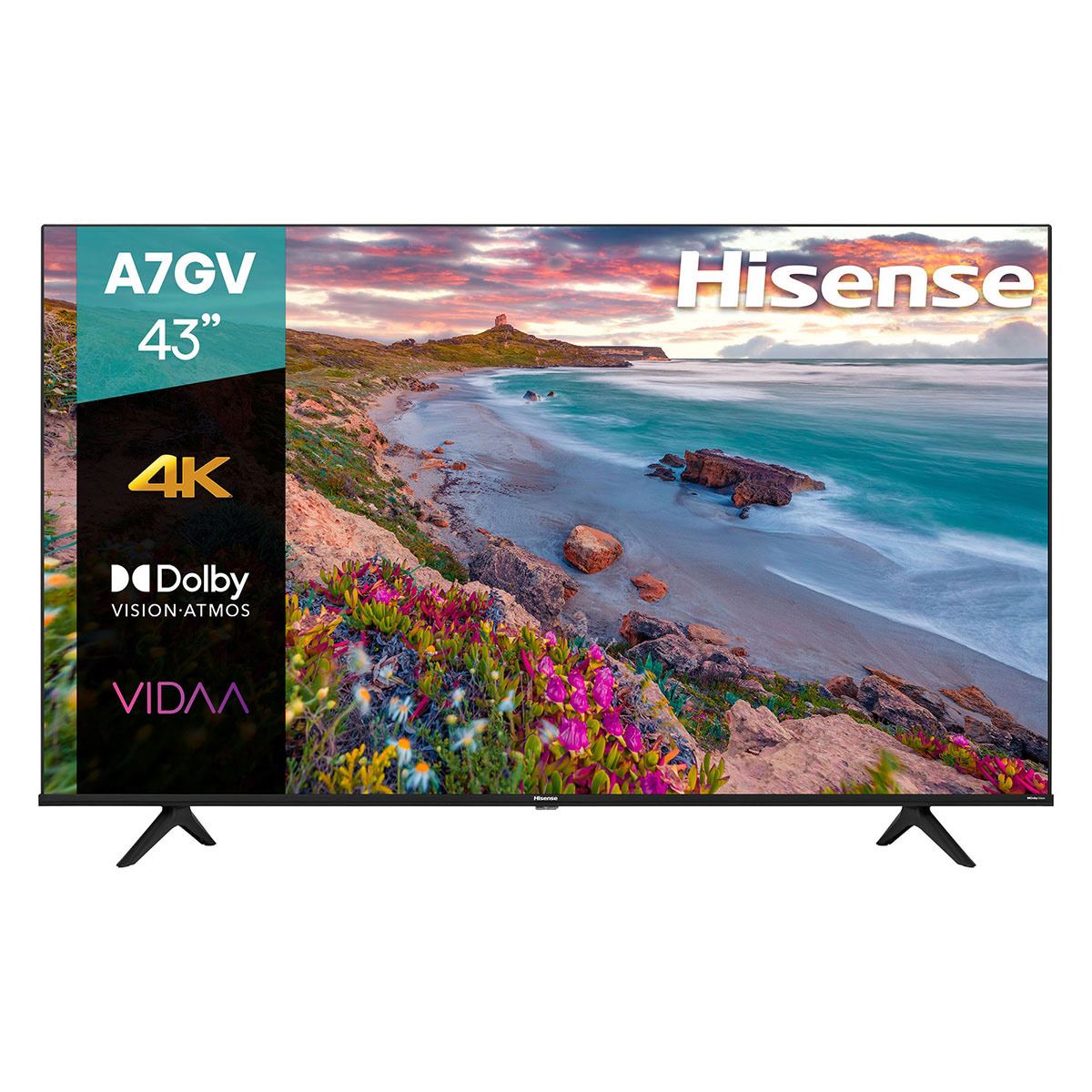 Pantalla Hisense 43 pulgadas 4k 43a7gv