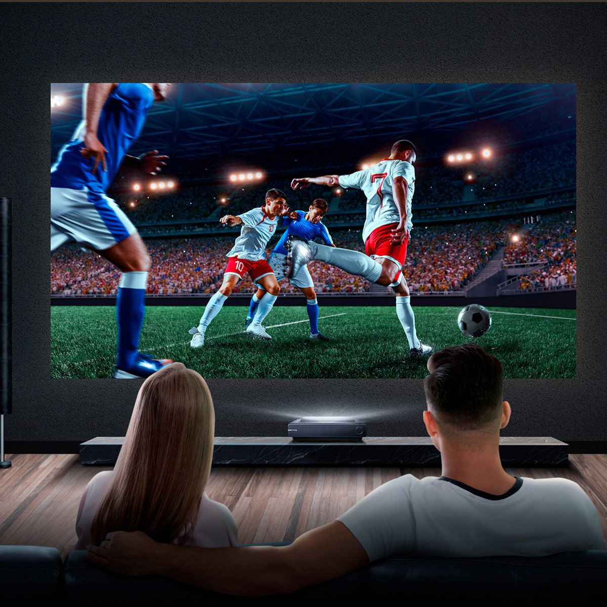 Proyector laser Hisense tv px1-pro