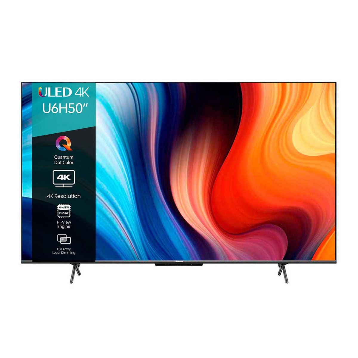 Pantalla Hisense 50 pulgadas ULED 4K Google TV 50U6H