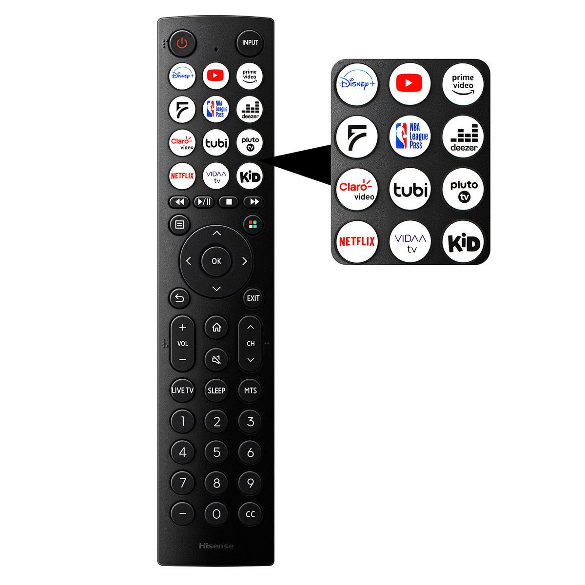 Pantalla Hisense 32 pulgadas HD VIDAA 32A4KV