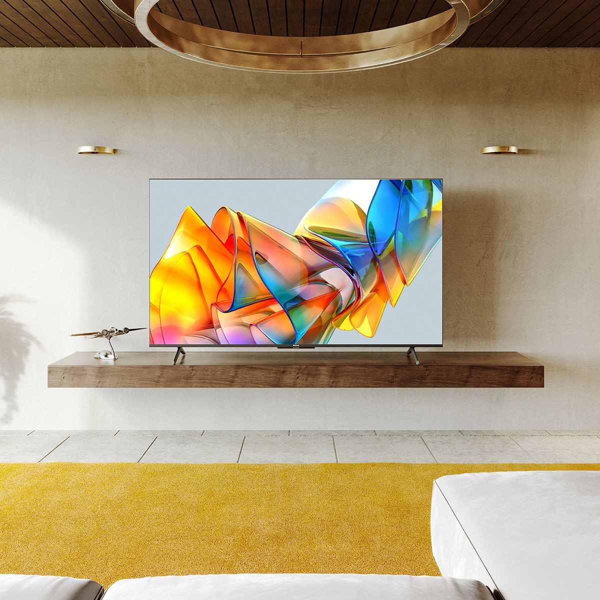 Pantalla Hisense 55 pulgadas Android TV 4K ULED 55U6K