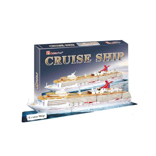 Rompecabezas 3D Cruise Ship Cubic Fun