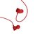Audífono alámbrico REMAX rm502 rojo