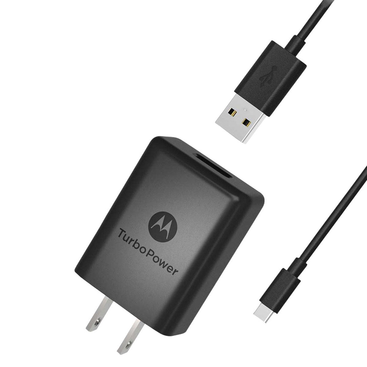 Cargador Turbo Motorola 18 Watts USB Tipo C