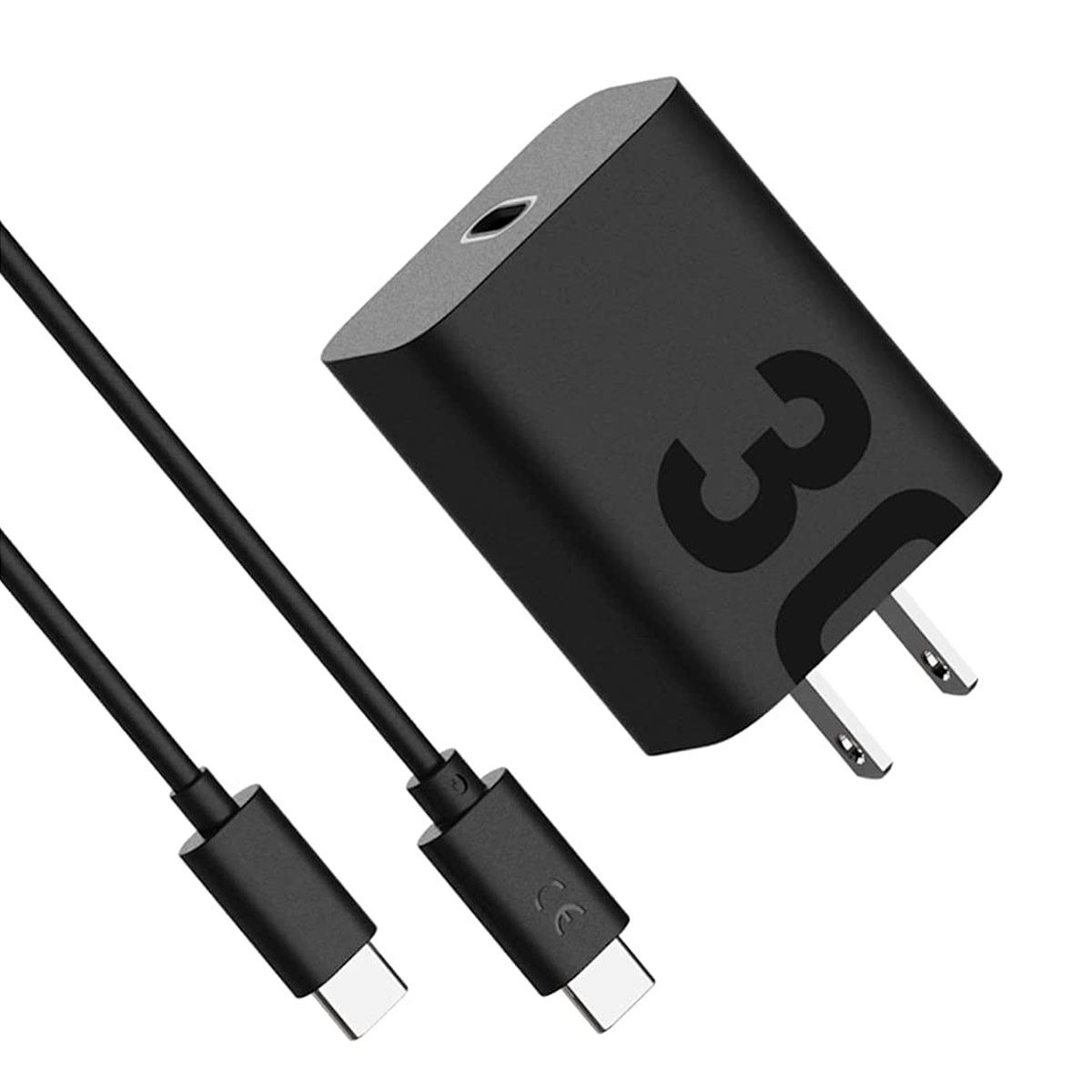 Cargador 30w con CableTipo C  Motorola Turbopower