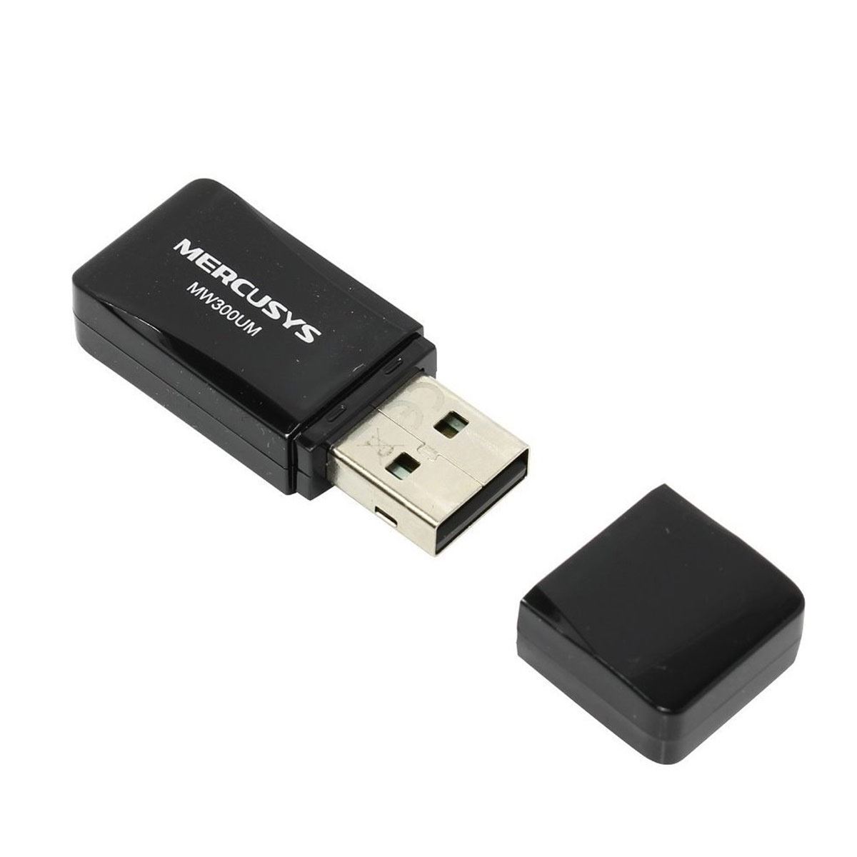 Mini adaptador de red Mercusys USB N300