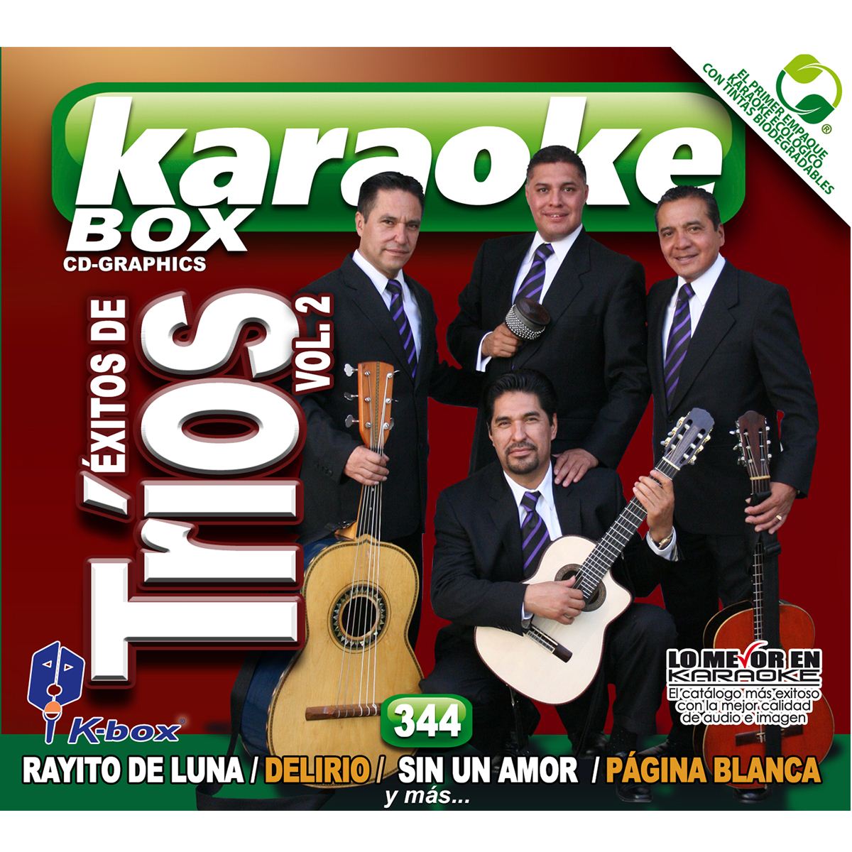 CD Karaoke Box-Éxitos de los Trios Vol. 2