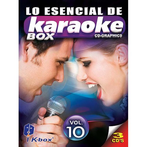 3CD Karaoke Box-Lo Esencial  Vol. 10