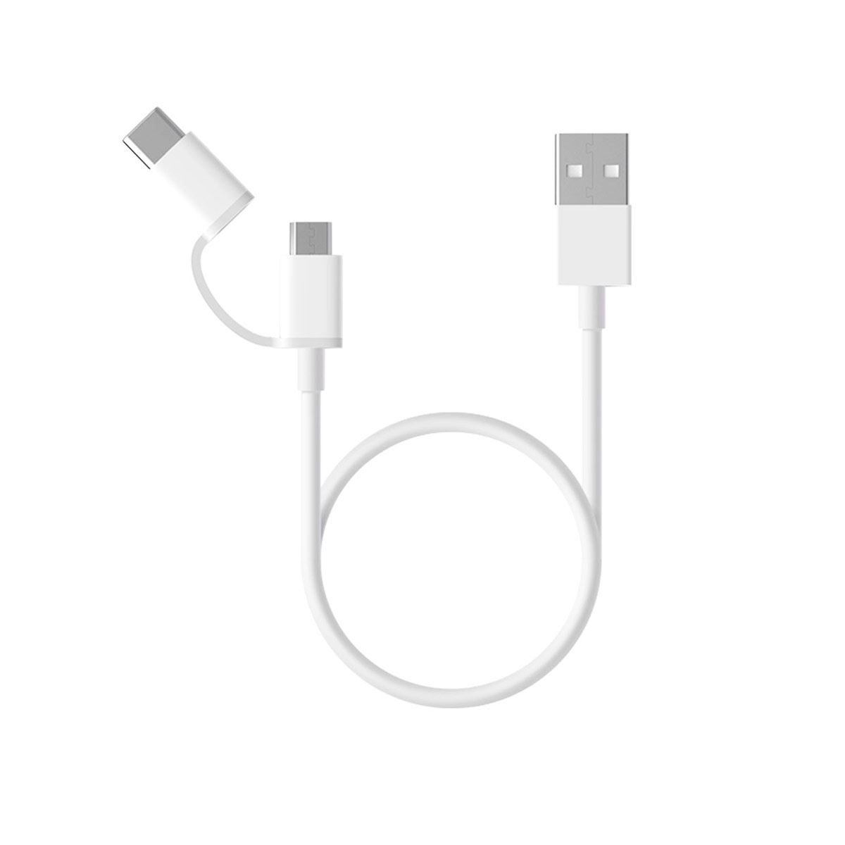 Mi 2 en 1 Usb Cable Xiaomi  Micro usb Tipo C