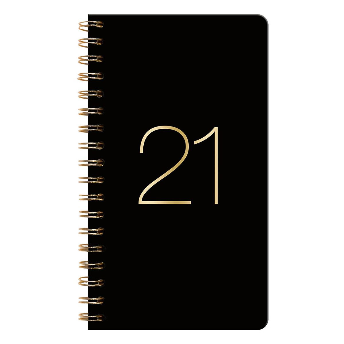 Agenda PU espiral chequera (4 colores) modelo 04115 2021