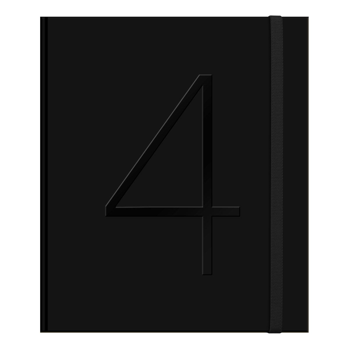 Agenda Premium Paper Black Diaria 2024