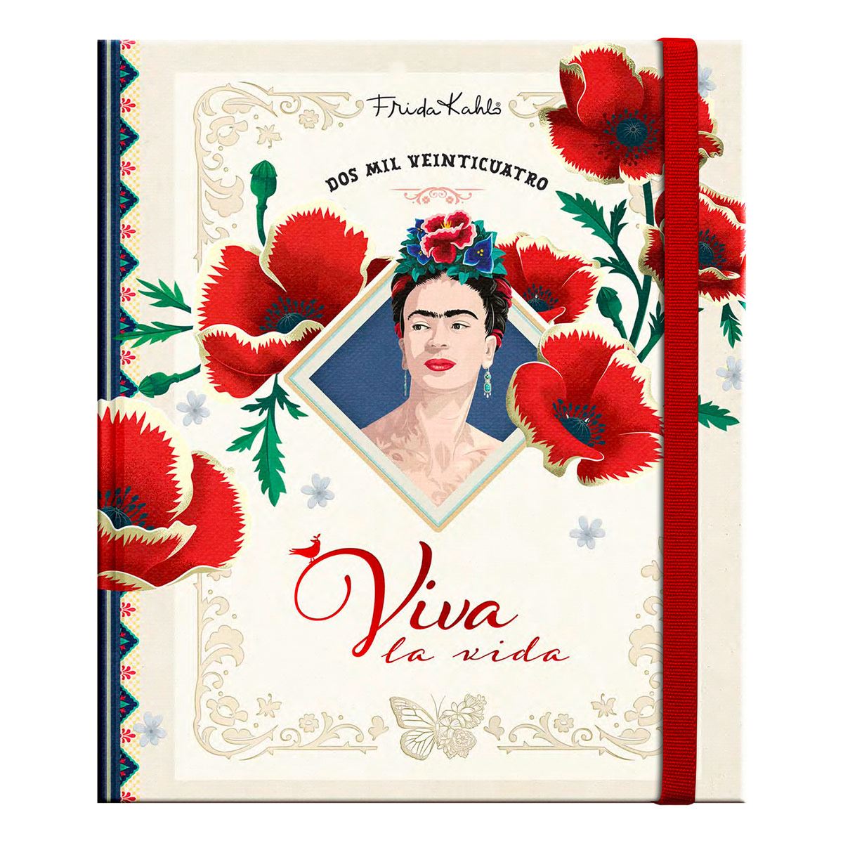 Agenda Premium Paper Frida Kahlo Semanal 2024