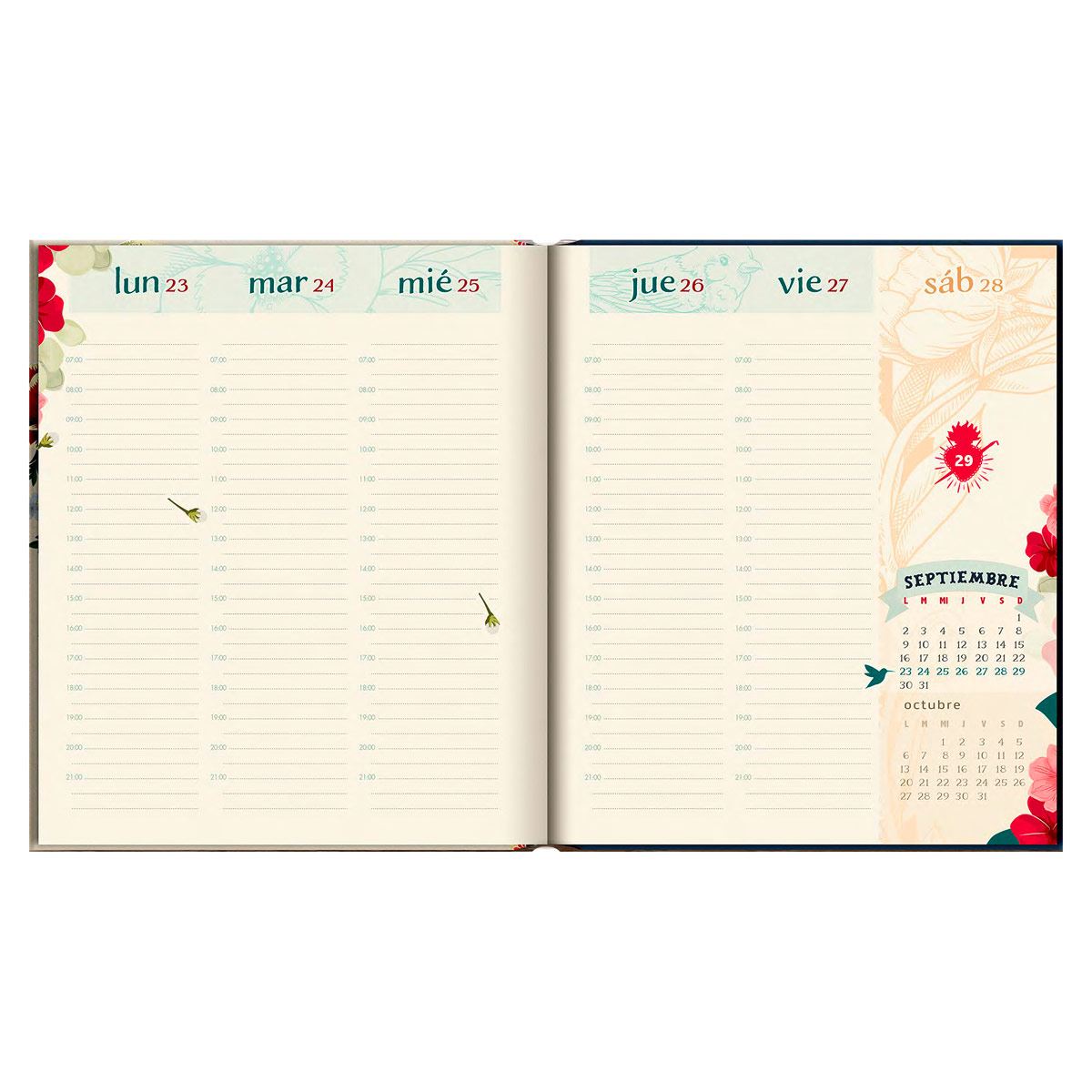 Agenda Premium Paper Frida Kahlo Semanal 2024