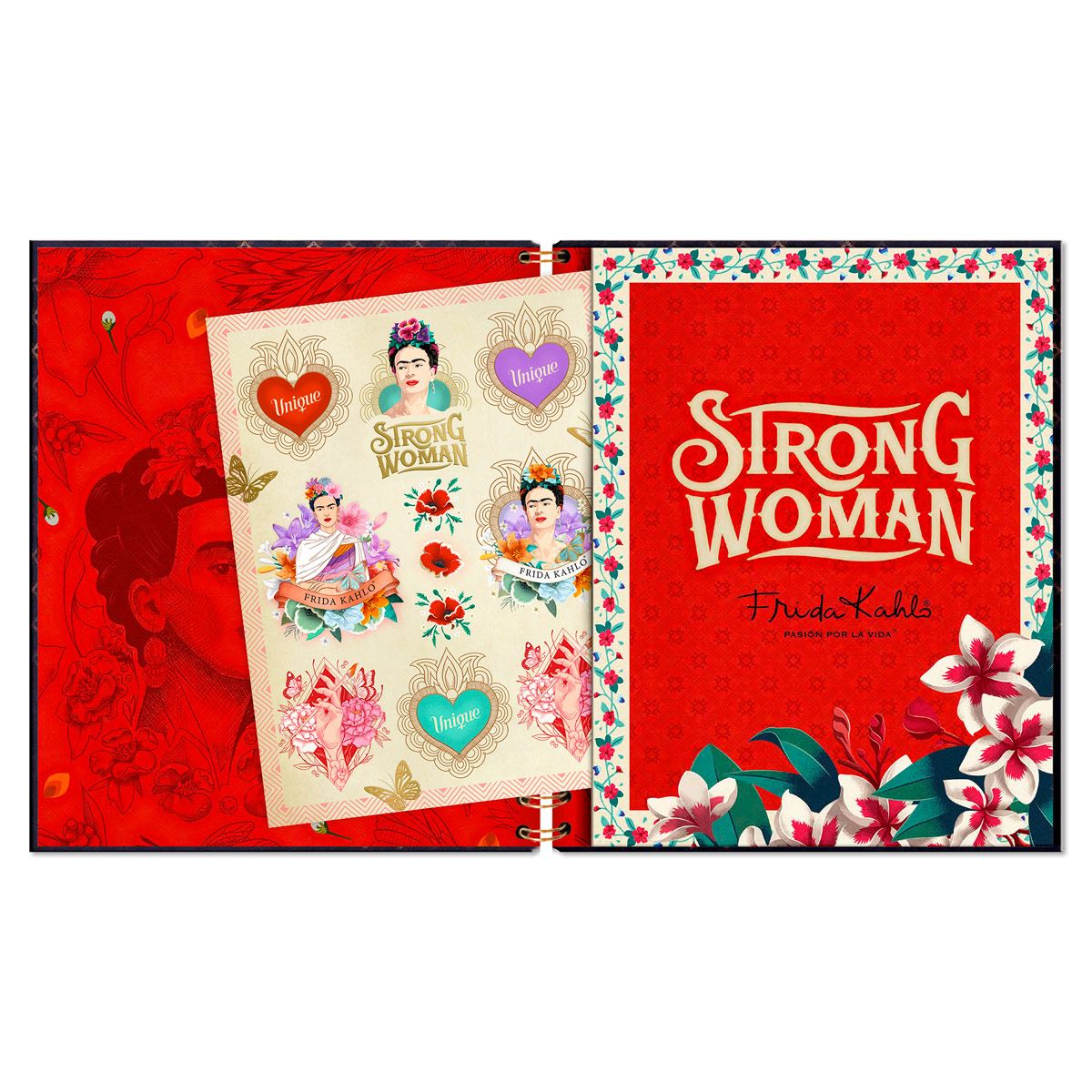 Agenda Premium Paper Frida Kahlo Semanal Espiral 2024
